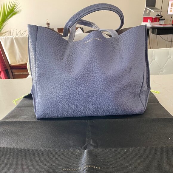 Ampersand AS Apostrophe Large Blue Tote - Picture 1 of 8